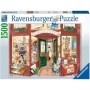 Puzzle Librarie, 1500 Piese Ravensburger - 2